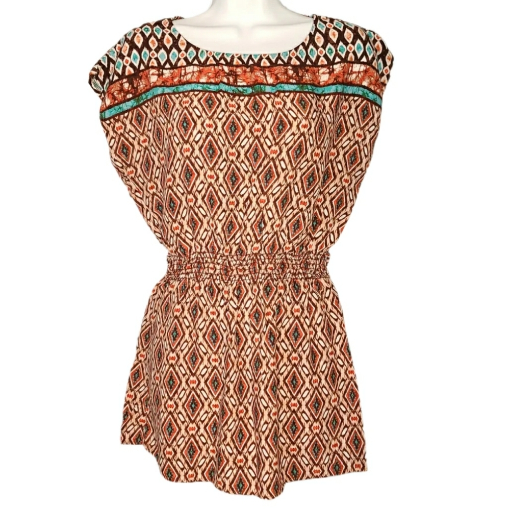 3/$20 Sleeveless Tribal Boho Tunic - Medium